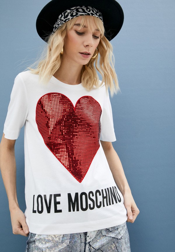 Акція на Футболка Love Moschino від Lamoda - 2