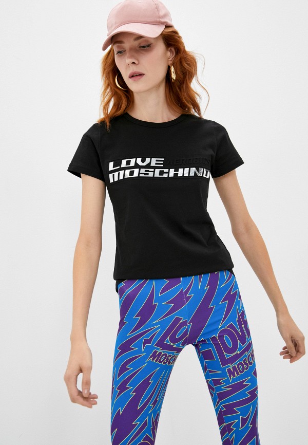 

Футболка Love Moschino, Черный, Love Moschino RTLAAO335201