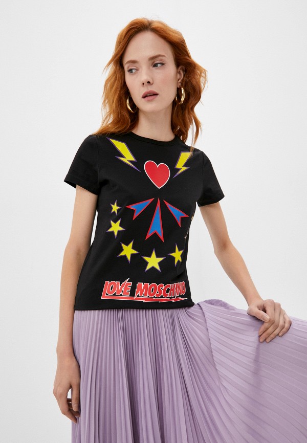 

Футболка Love Moschino, Черный