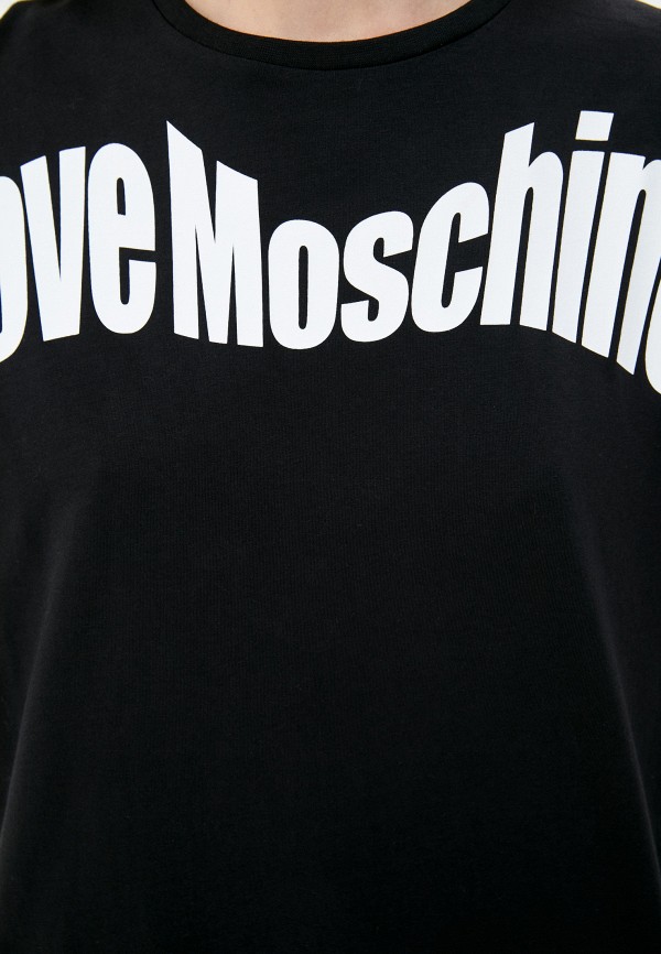Футболка Love Moschino черный, размер 44, фото 5