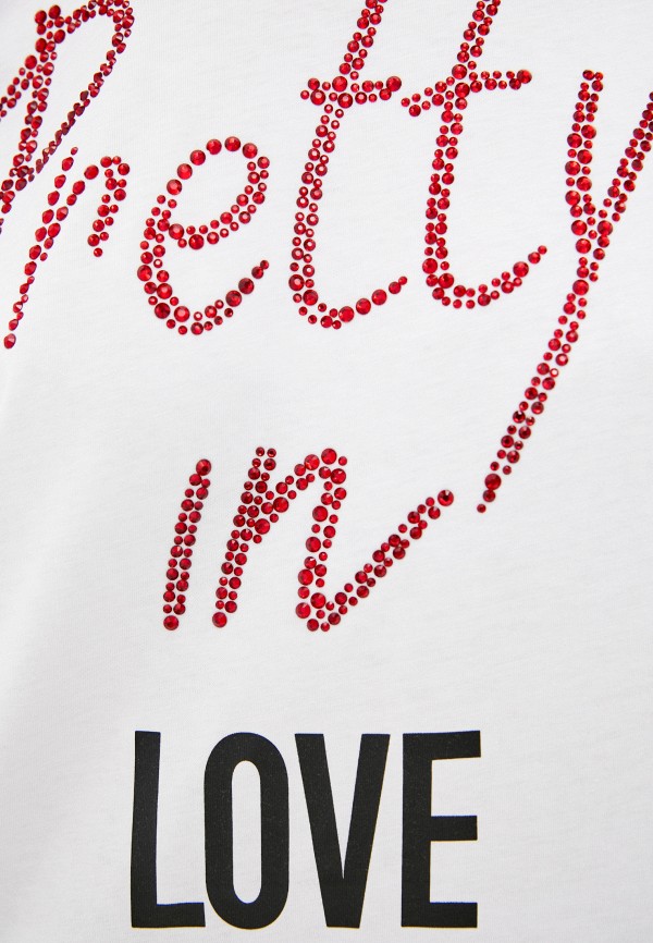 

Футболка Love Moschino, Белый