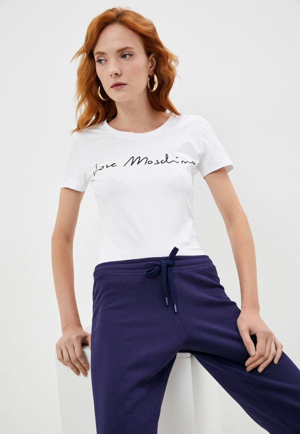 

Футболка Love Moschino, Белый
