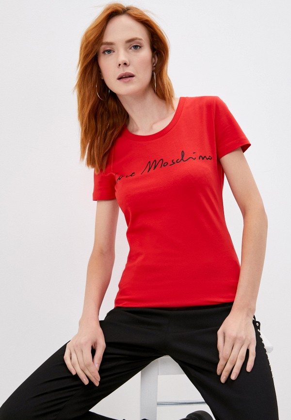 

Футболка Love Moschino, Красный