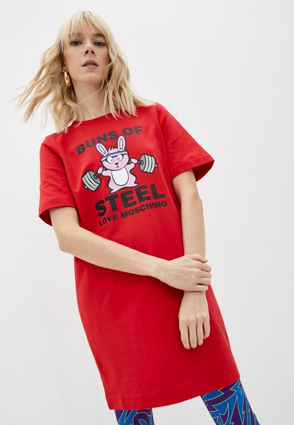 

Платье Love Moschino, Красный, Love Moschino RTLAAO339501