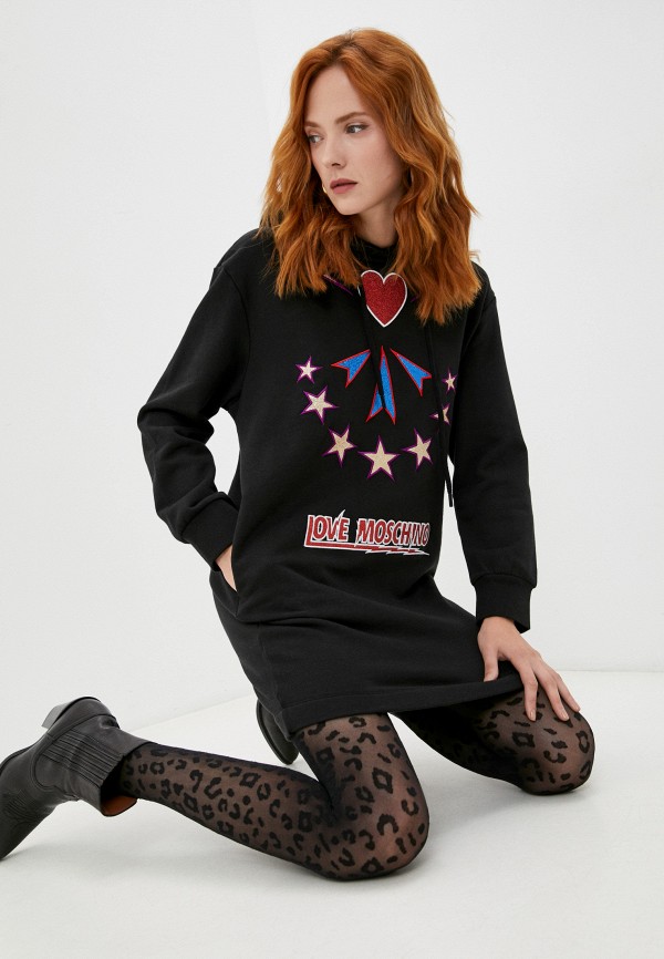 

Платье Love Moschino, Черный