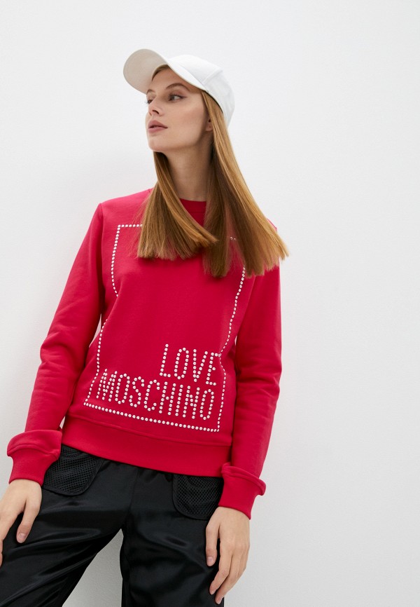

Свитшот Love Moschino, Розовый