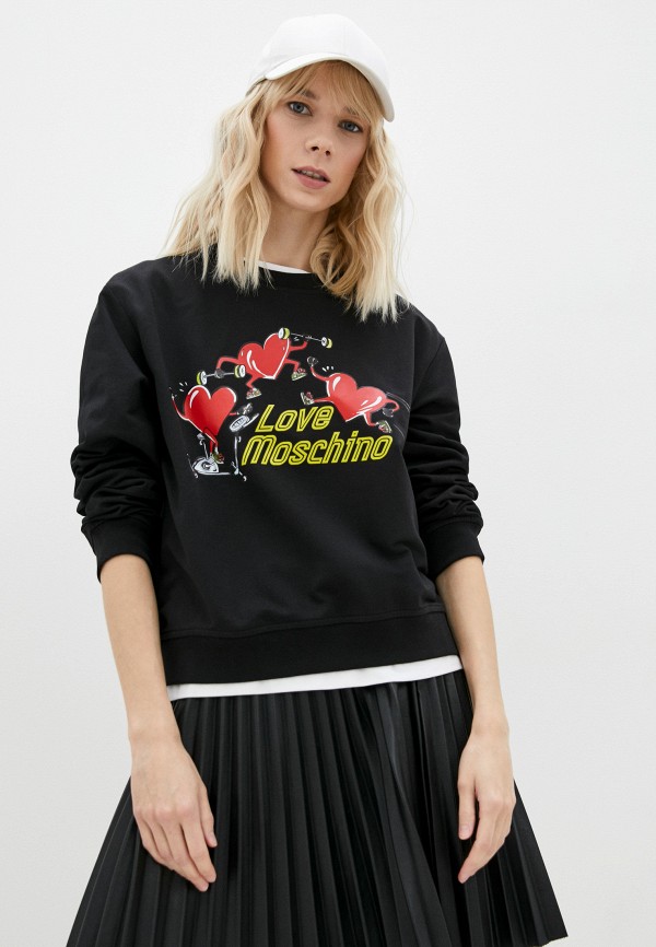 

Свитшот Love Moschino, Черный