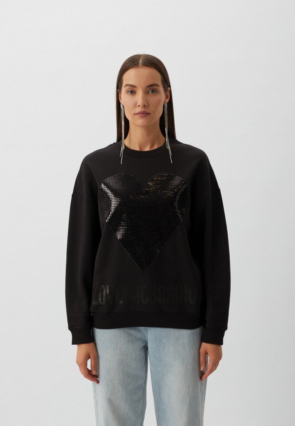 

Свитшот Love Moschino, Черный