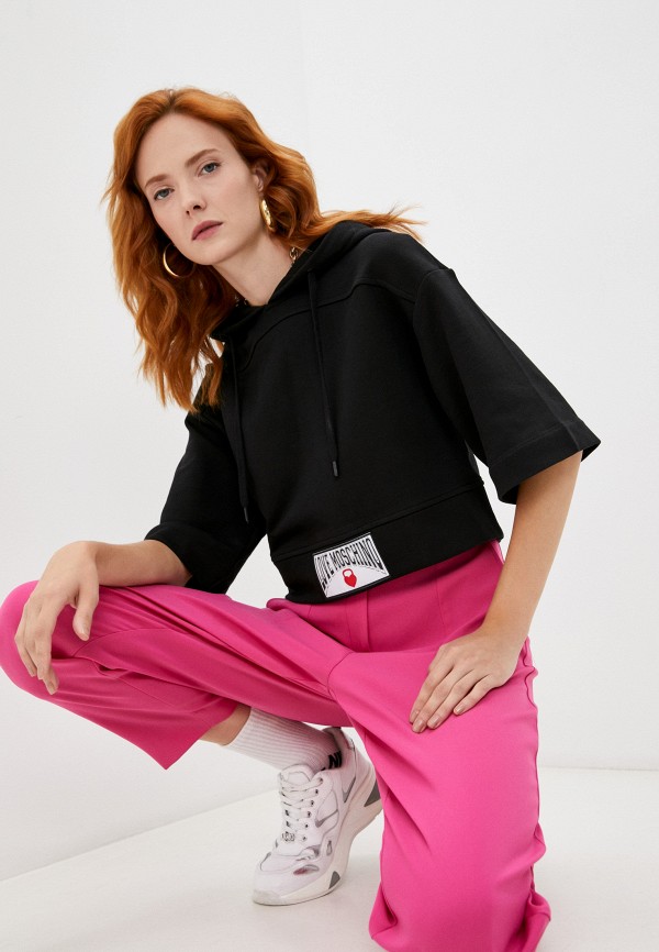 

Худи Love Moschino, Черный