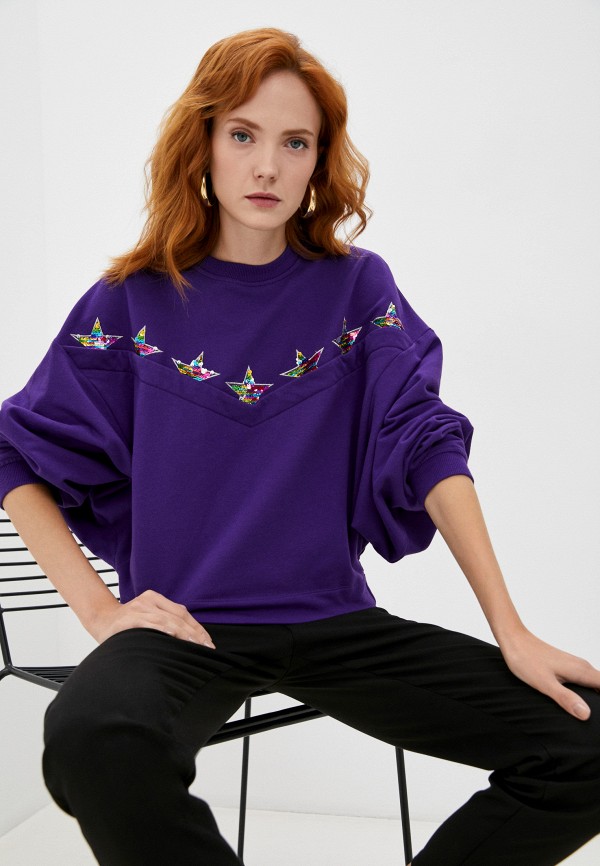 

Свитшот Love Moschino, Фиолетовый