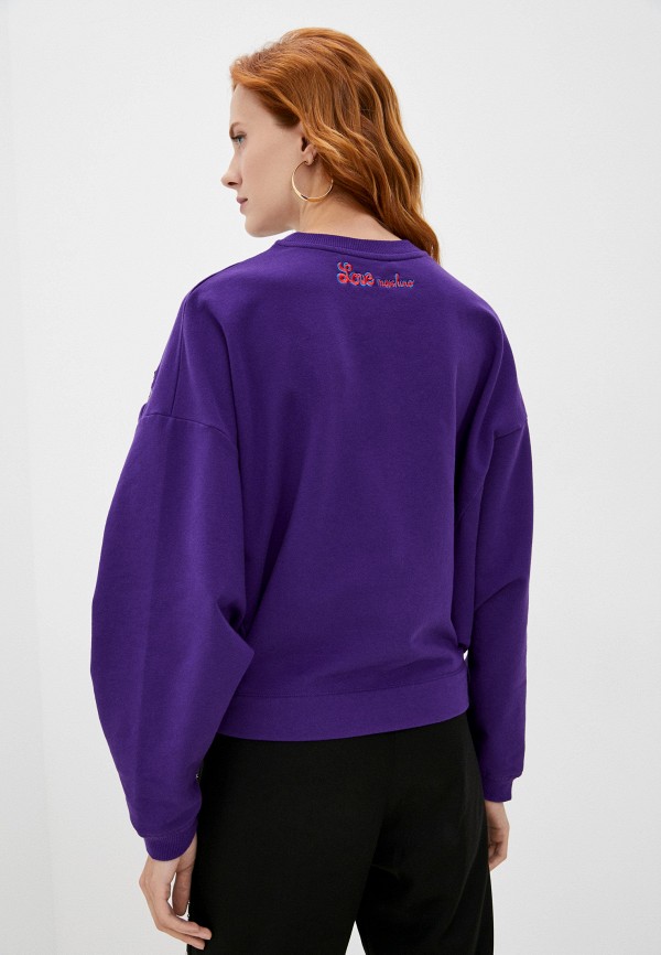 

Свитшот Love Moschino, Фиолетовый, Love Moschino RTLAAO343001