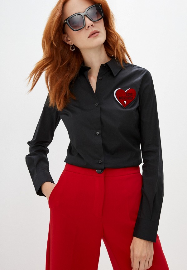 

Рубашка Love Moschino, Черный