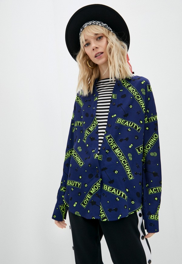 

Блуза Love Moschino, Синий