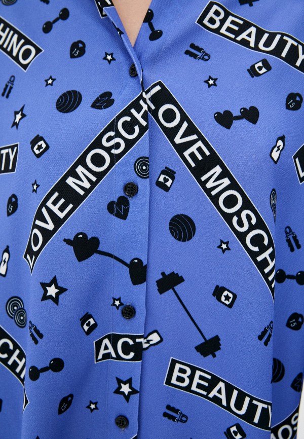 

Блуза Love Moschino, Синий