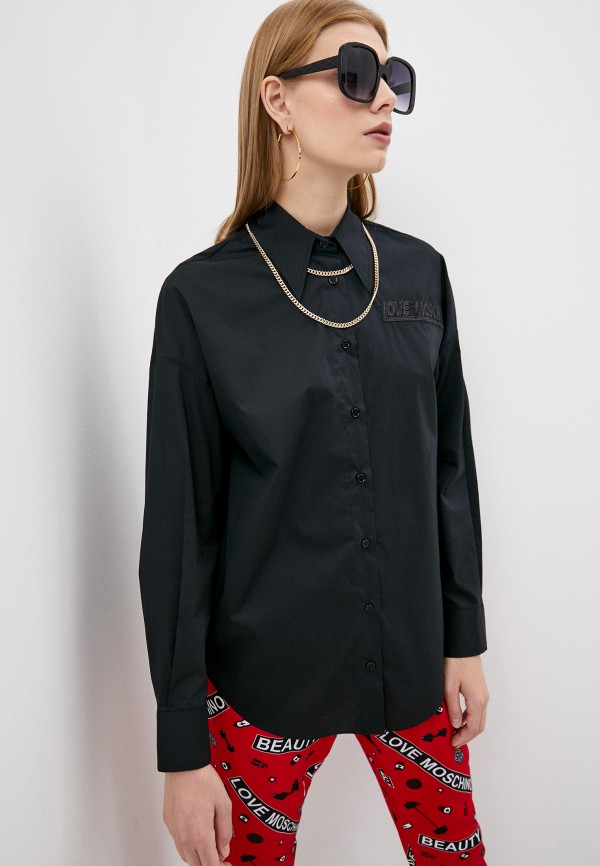 

Рубашка Love Moschino, Черный, Love Moschino RTLAAO344501