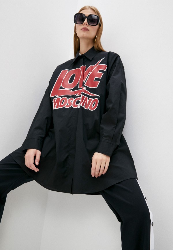 

Рубашка Love Moschino, Черный