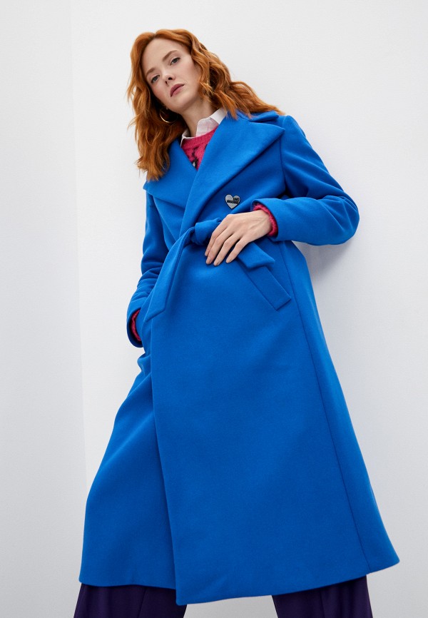 

Пальто Love Moschino, Синий, Love Moschino RTLAAO346801