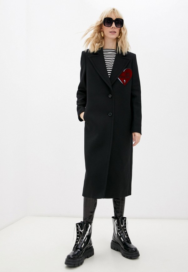 

Пальто Love Moschino, Черный, Love Moschino RTLAAO347302