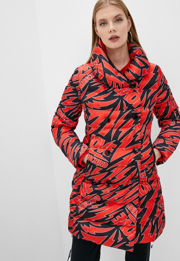 

Куртка утепленная Love Moschino, Красный