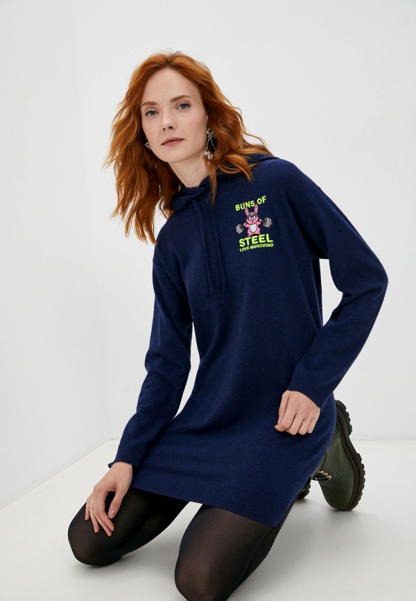 

Платье Love Moschino, Синий