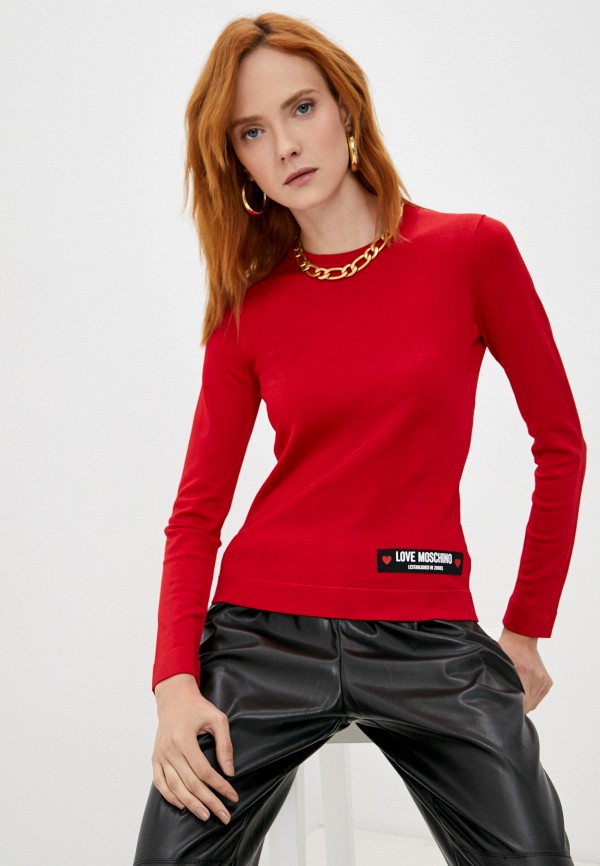

Джемпер Love Moschino, Красный