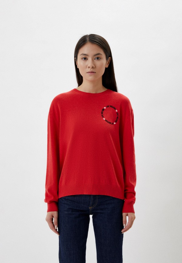 

Джемпер Love Moschino, Красный