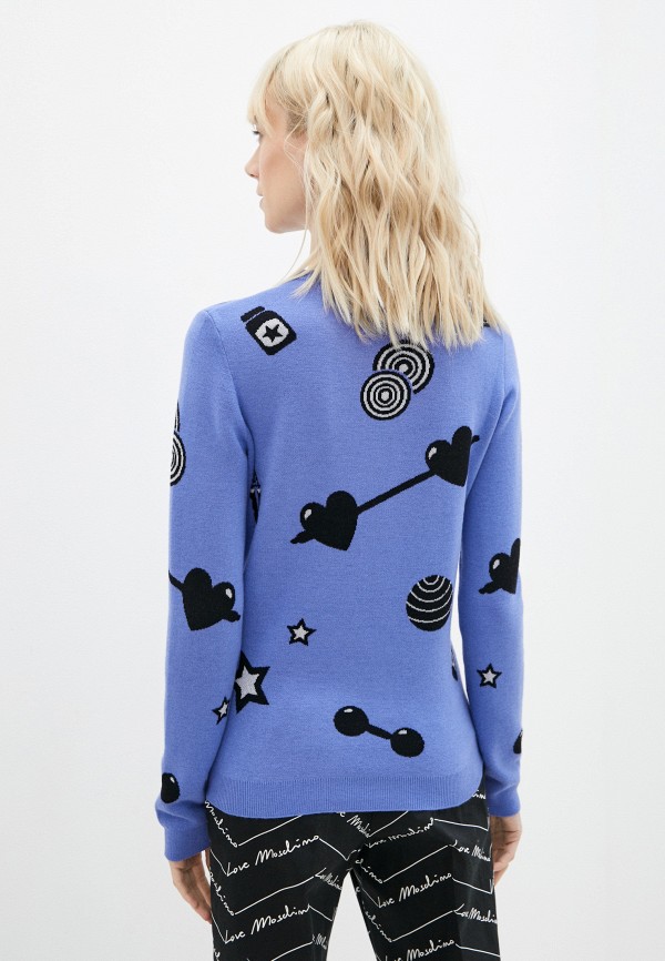 

Джемпер Love Moschino, Фиолетовый
