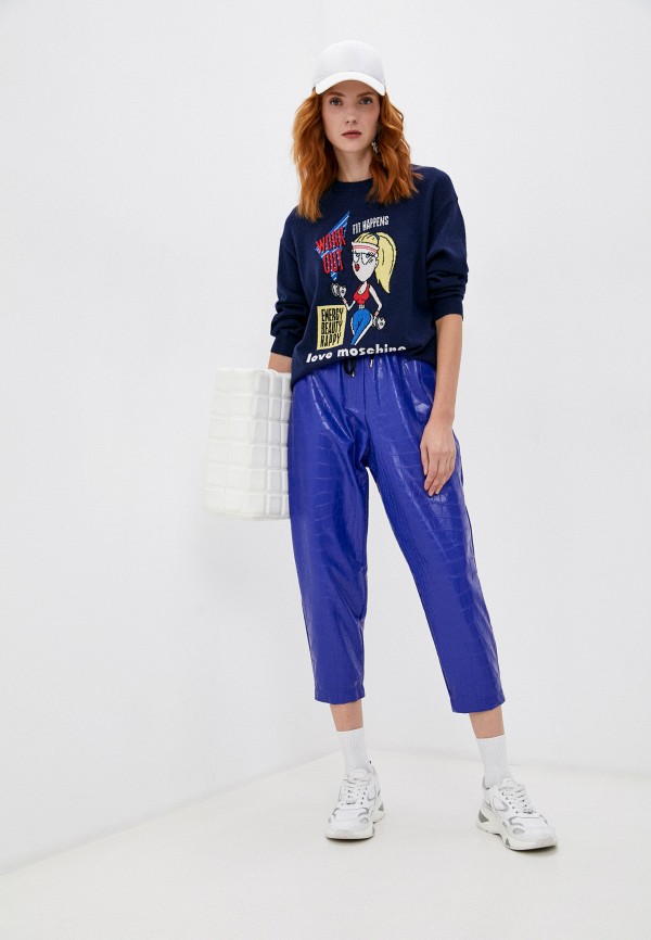 

Джемпер Love Moschino, Синий, Love Moschino RTLAAO352302