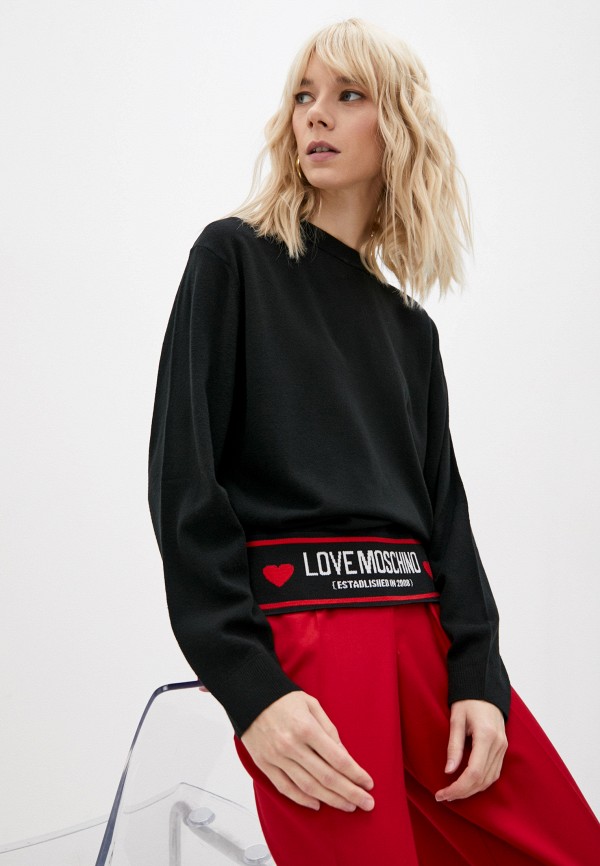 

Джемпер Love Moschino, Черный