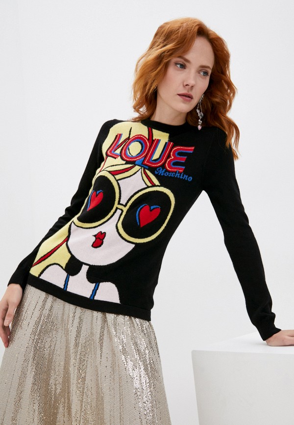 

Джемпер Love Moschino, Черный