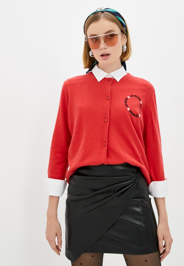 

Кардиган Love Moschino, Красный, Love Moschino RTLAAO353902