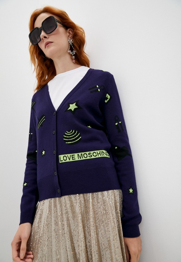 

Кардиган Love Moschino, Синий