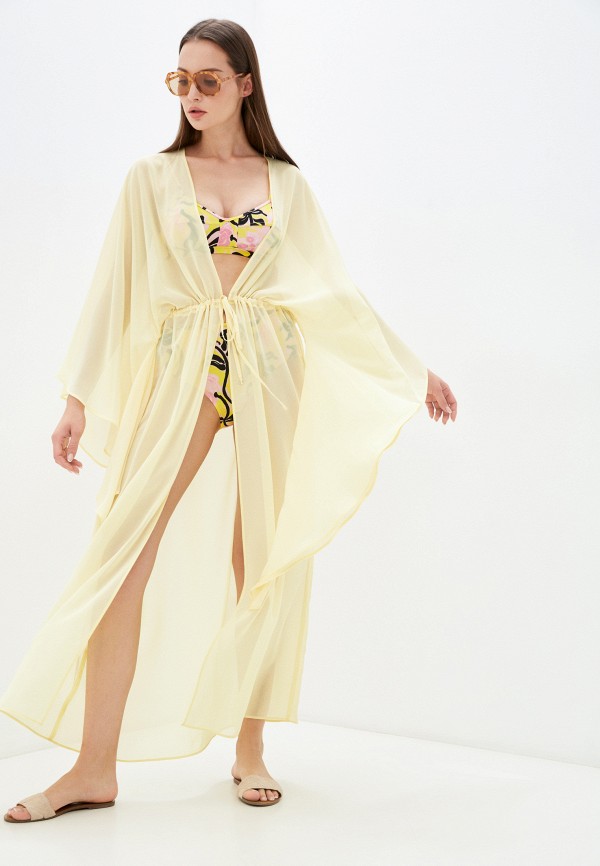 

Туника пляжная TrendyAngel, Желтый, TrendyAngel RTLAAO355801