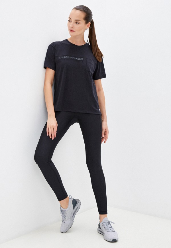 

Футболка спортивная Under Armour, Черный, Live Pocket Mesh Graphic SS