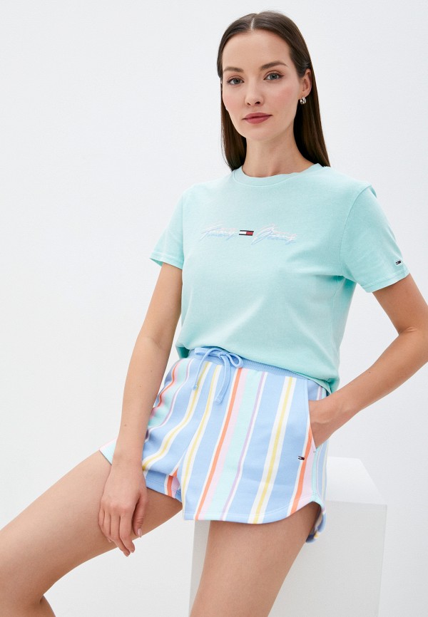 

Футболка Tommy Jeans, Бирюзовый