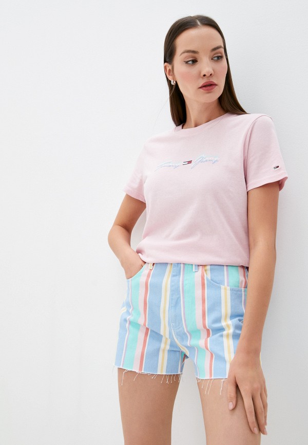 

Футболка Tommy Jeans, Розовый