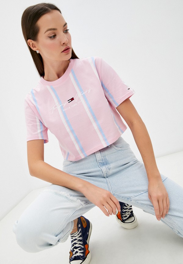 

Футболка Tommy Jeans, Розовый