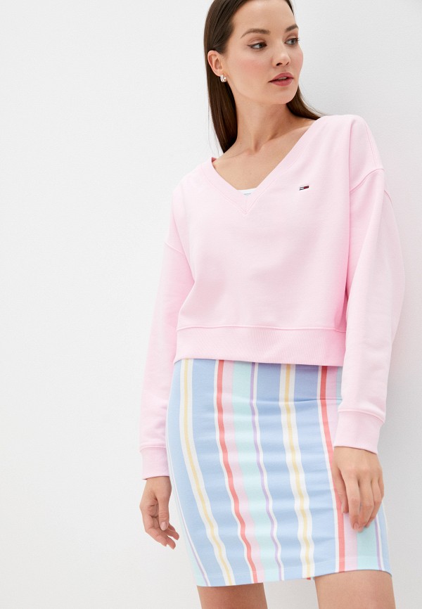

Свитшот Tommy Jeans, Розовый