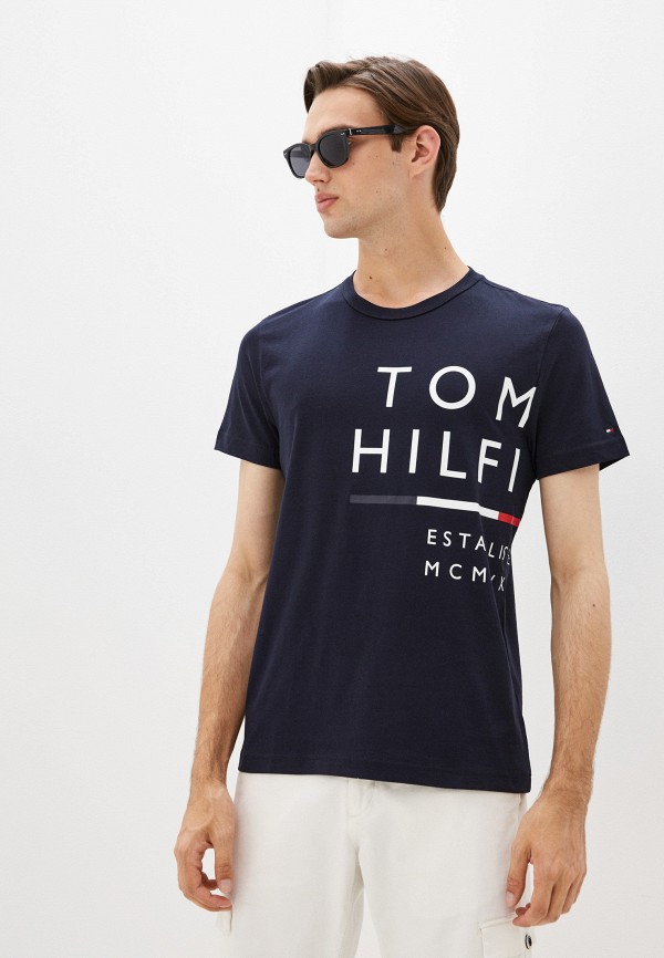 Футболка Tommy Hilfiger синий MW0MW20149 RTLAAO378901