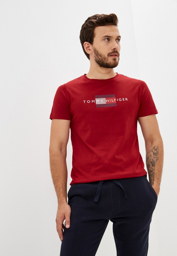 

Футболка Tommy Hilfiger, Бордовый