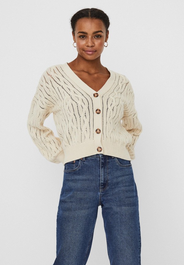 

Кардиган Vero Moda, Бежевый, Vero Moda RTLAAO388601