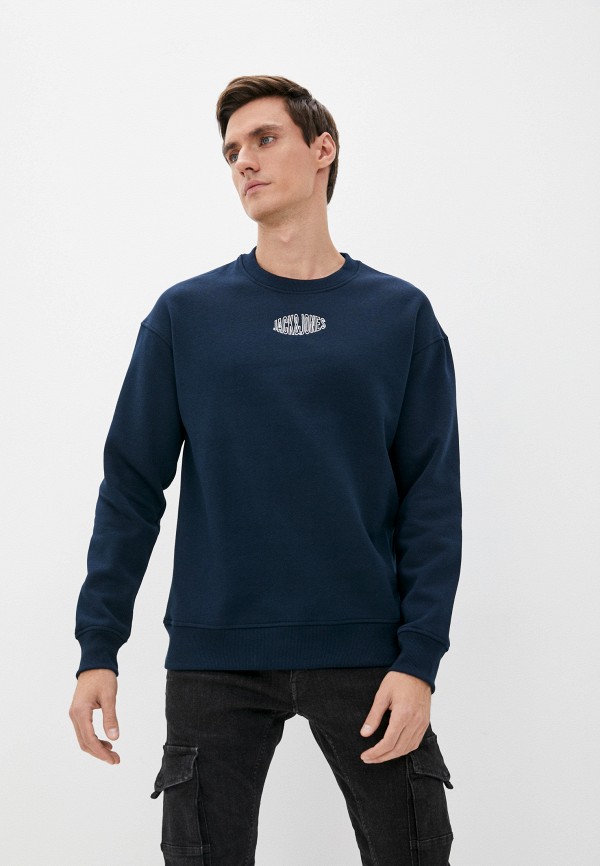 

Свитшот Jack & Jones, Синий