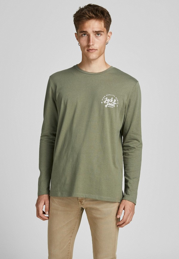 

Лонгслив Jack & Jones, Хаки