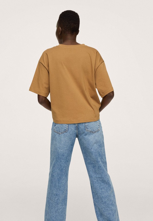 

Футболка Mango, Коричневый, PSTINTO