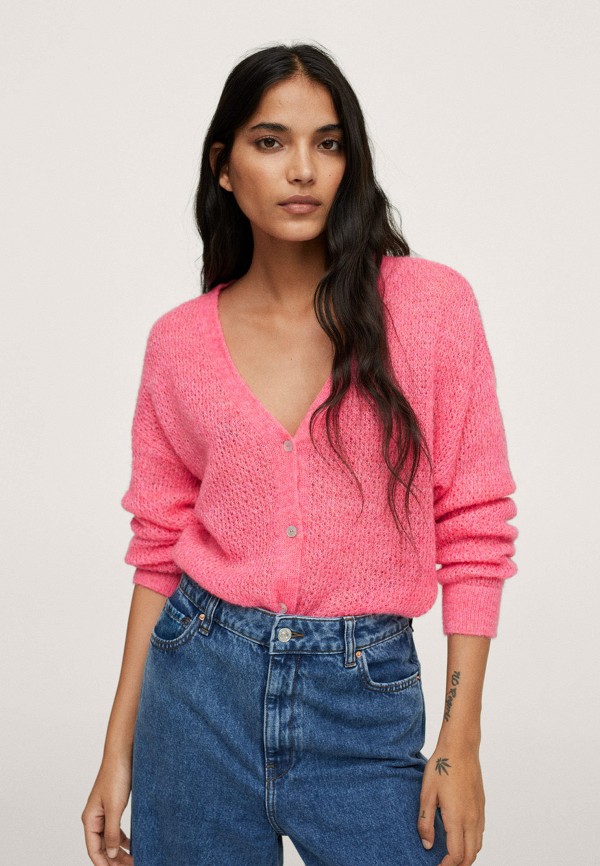 

Кардиган Mango, Розовый, GERY