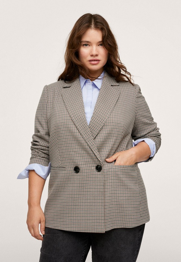 

Пиджак Violeta by Mango, Бежевый, CHARLOTT