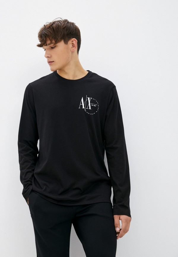 

Лонгслив Armani Exchange, Черный