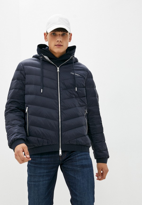 

Пуховик Armani Exchange, Синий, Armani Exchange RTLAAO465202