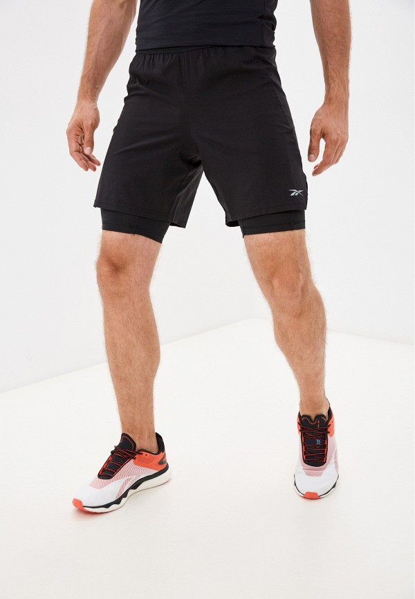 

Шорты спортивные Reebok, Черный, RE 2-1 SHORT