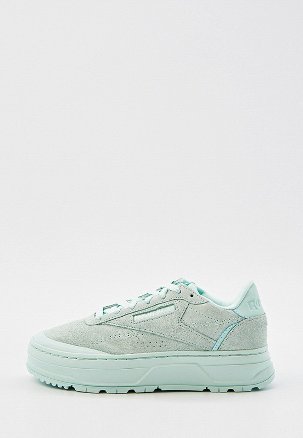 

Кеды Reebok Classic, Бирюзовый, CLUB C DOUBLE GEO